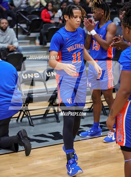 Thumbnail 2 in Purnell Swett vs. Whiteville (2023 Robeson County Shootout) photogallery.