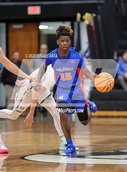 Thumbnail 2 in Purnell Swett vs. Whiteville (2023 Robeson County Shootout) photogallery.