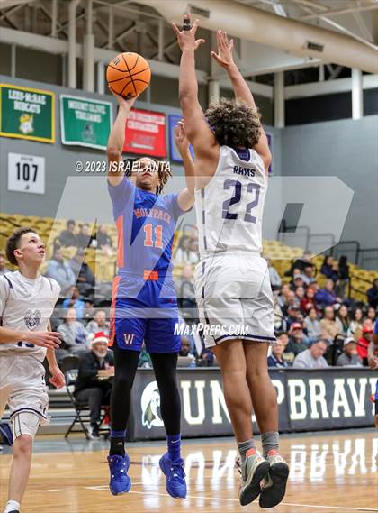 Thumbnail 3 in Purnell Swett vs. Whiteville (2023 Robeson County Shootout) photogallery.