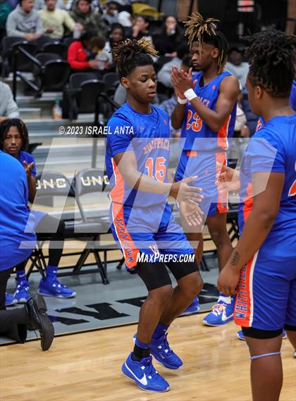 Thumbnail 2 in Purnell Swett vs. Whiteville (2023 Robeson County Shootout) photogallery.