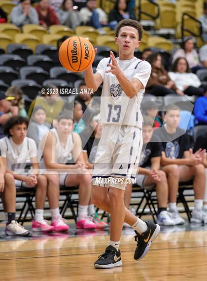 Thumbnail 1 in Purnell Swett vs. Whiteville (2023 Robeson County Shootout) photogallery.