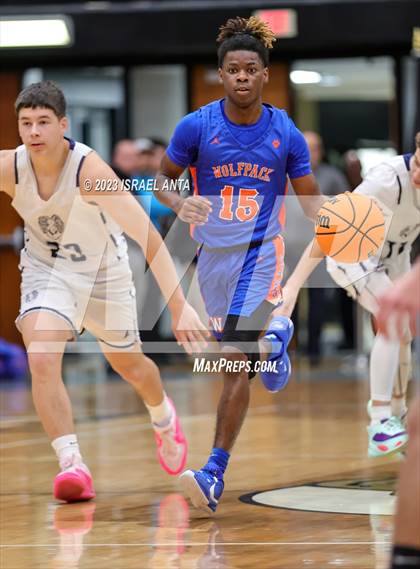 Thumbnail 3 in Purnell Swett vs. Whiteville (2023 Robeson County Shootout) photogallery.