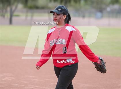Thumbnail 1 in  Leading Edge Academy - GEC vs. San Carlos (Chandler Prep Softball Classic) photogallery.