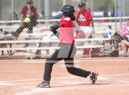 Thumbnail 1 in  Leading Edge Academy - GEC vs. San Carlos (Chandler Prep Softball Classic) photogallery.