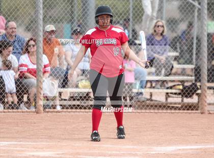 Thumbnail 1 in  Leading Edge Academy - GEC vs. San Carlos (Chandler Prep Softball Classic) photogallery.