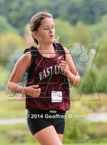 Thumbnail 2 in Bacon Academy, East Lyme, Stonington at Killingly - Quad Meet photogallery.