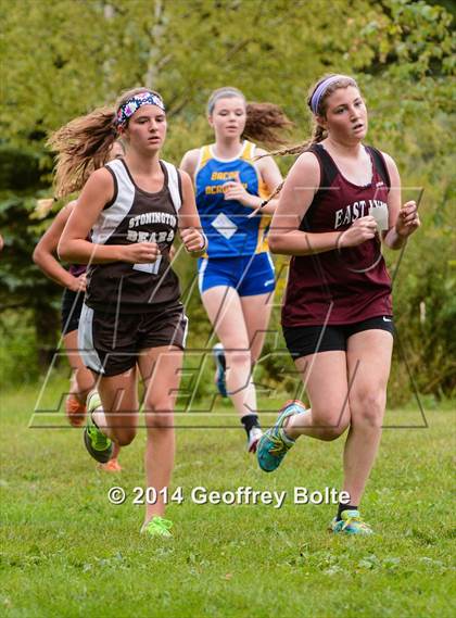 Thumbnail 3 in Bacon Academy, East Lyme, Stonington at Killingly - Quad Meet photogallery.