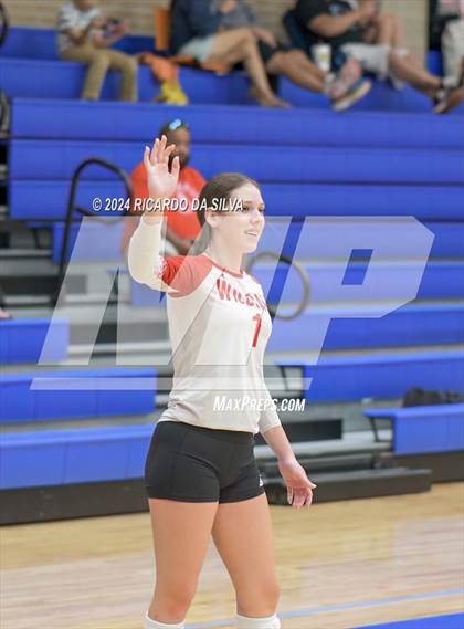 Thumbnail 3 in Paetow vs Cypress Woods (Needville Tournament) photogallery.