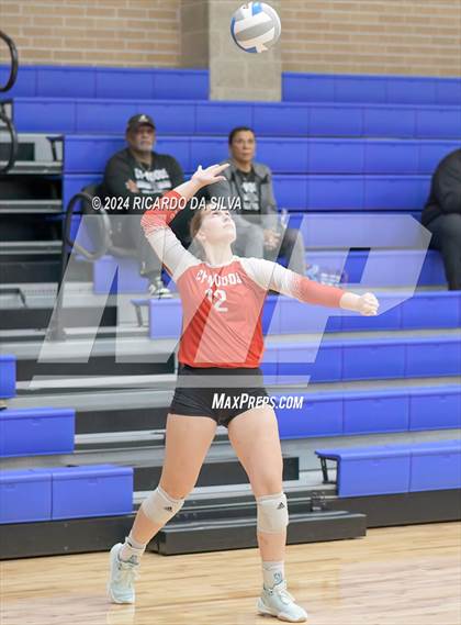 Thumbnail 2 in Paetow vs Cypress Woods (Needville Tournament) photogallery.
