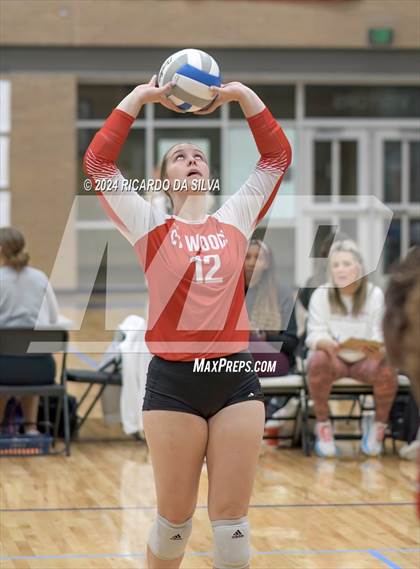 Thumbnail 3 in Paetow vs Cypress Woods (Needville Tournament) photogallery.