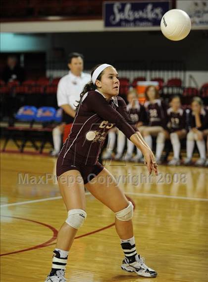 Thumbnail 3 in Pender vs. Swain County (NCHSAA Girls Volleyball 1A Final) photogallery.