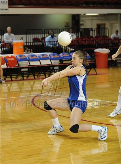 Thumbnail 2 in Pender vs. Swain County (NCHSAA Girls Volleyball 1A Final) photogallery.