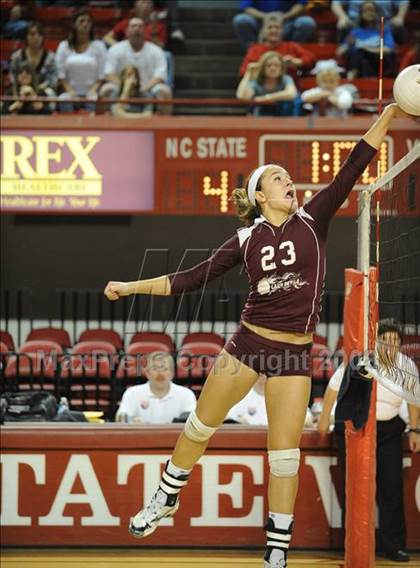 Thumbnail 3 in Pender vs. Swain County (NCHSAA Girls Volleyball 1A Final) photogallery.
