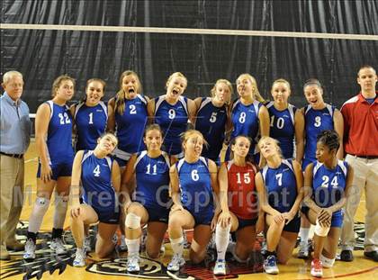 Thumbnail 1 in Pender vs. Swain County (NCHSAA Girls Volleyball 1A Final) photogallery.