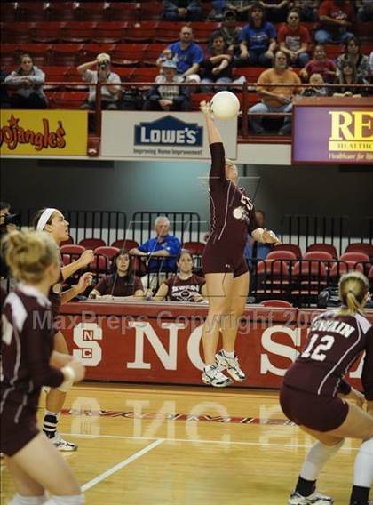 Thumbnail 3 in Pender vs. Swain County (NCHSAA Girls Volleyball 1A Final) photogallery.