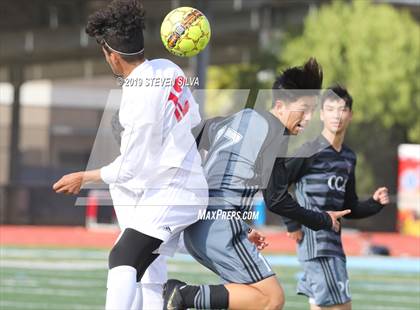 Thumbnail 2 in Canyon Crest Academy vs. El Cajon Valley (Grossmont Holiday Tournament) photogallery.