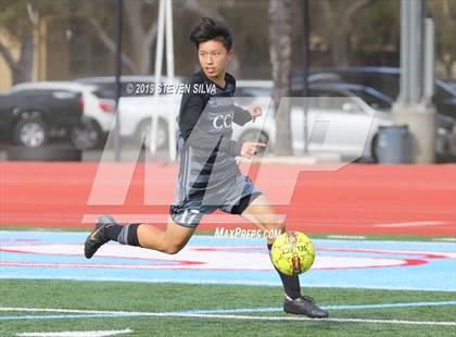 Thumbnail 1 in Canyon Crest Academy vs. El Cajon Valley (Grossmont Holiday Tournament) photogallery.