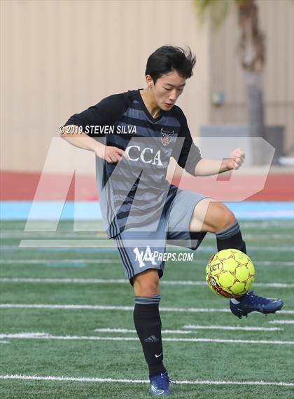 Thumbnail 1 in Canyon Crest Academy vs. El Cajon Valley (Grossmont Holiday Tournament) photogallery.