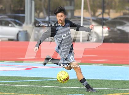 Thumbnail 2 in Canyon Crest Academy vs. El Cajon Valley (Grossmont Holiday Tournament) photogallery.