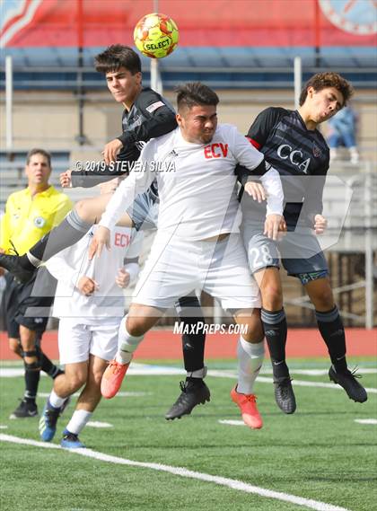 Thumbnail 3 in Canyon Crest Academy vs. El Cajon Valley (Grossmont Holiday Tournament) photogallery.