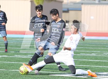 Thumbnail 3 in Canyon Crest Academy vs. El Cajon Valley (Grossmont Holiday Tournament) photogallery.