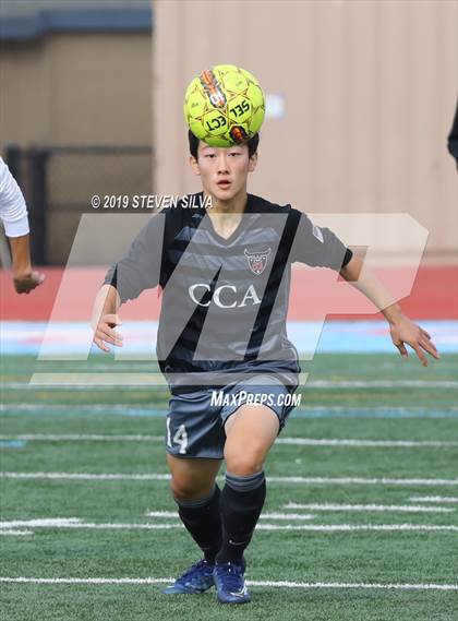 Thumbnail 3 in Canyon Crest Academy vs. El Cajon Valley (Grossmont Holiday Tournament) photogallery.