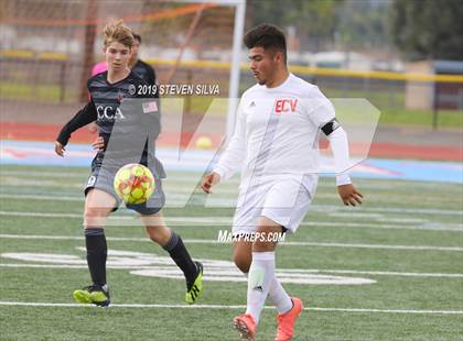 Thumbnail 2 in Canyon Crest Academy vs. El Cajon Valley (Grossmont Holiday Tournament) photogallery.