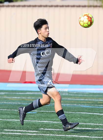 Thumbnail 3 in Canyon Crest Academy vs. El Cajon Valley (Grossmont Holiday Tournament) photogallery.
