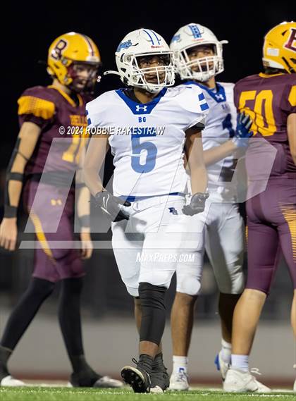 Thumbnail 3 in Blooming Grove vs. Bells (UIL 3A Division II Bi-District Playoff) photogallery.