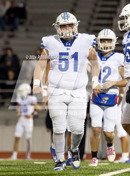 Thumbnail 3 in Blooming Grove vs. Bells (UIL 3A Division II Bi-District Playoff) photogallery.