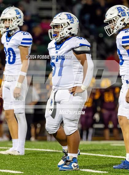 Thumbnail 3 in Blooming Grove vs. Bells (UIL 3A Division II Bi-District Playoff) photogallery.