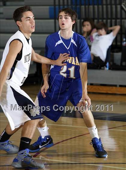 Thumbnail 1 in Notre Dame vs. Agoura (Burbank Tip-off Classic Final) photogallery.