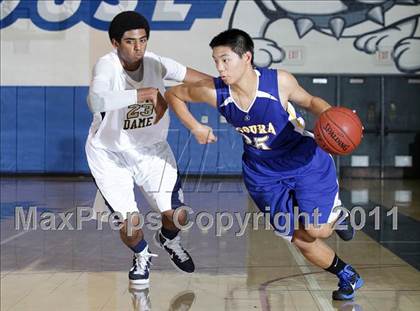 Thumbnail 3 in Notre Dame vs. Agoura (Burbank Tip-off Classic Final) photogallery.
