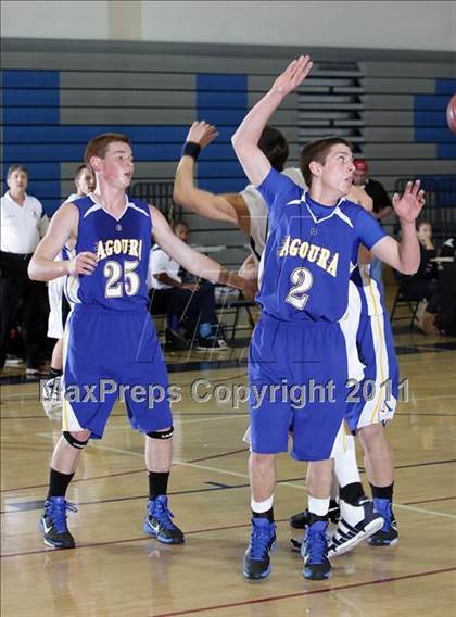 Thumbnail 1 in Notre Dame vs. Agoura (Burbank Tip-off Classic Final) photogallery.