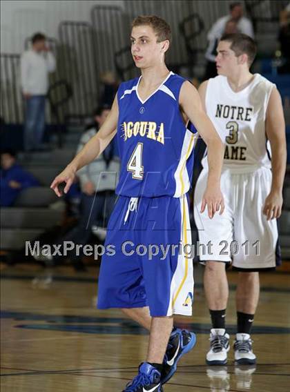 Thumbnail 1 in Notre Dame vs. Agoura (Burbank Tip-off Classic Final) photogallery.