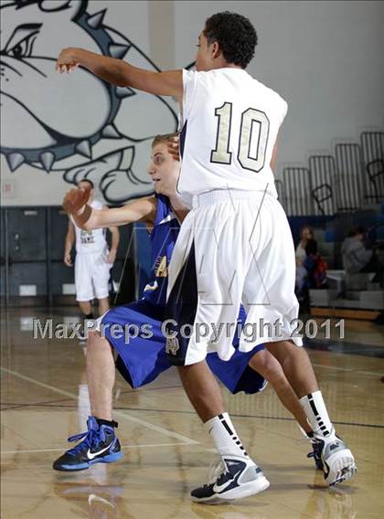 Thumbnail 1 in Notre Dame vs. Agoura (Burbank Tip-off Classic Final) photogallery.