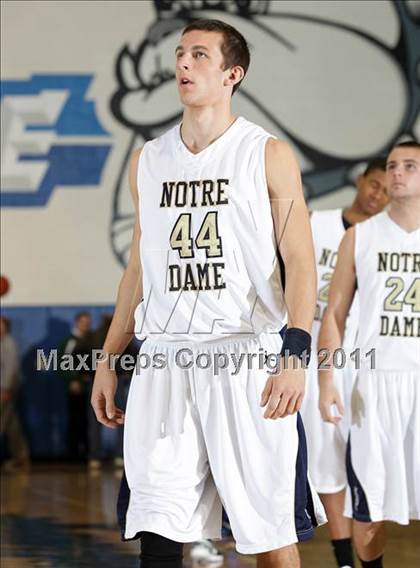 Thumbnail 1 in Notre Dame vs. Agoura (Burbank Tip-off Classic Final) photogallery.
