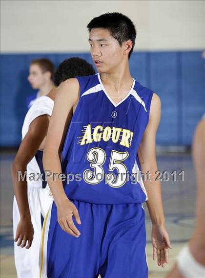 Thumbnail 1 in Notre Dame vs. Agoura (Burbank Tip-off Classic Final) photogallery.