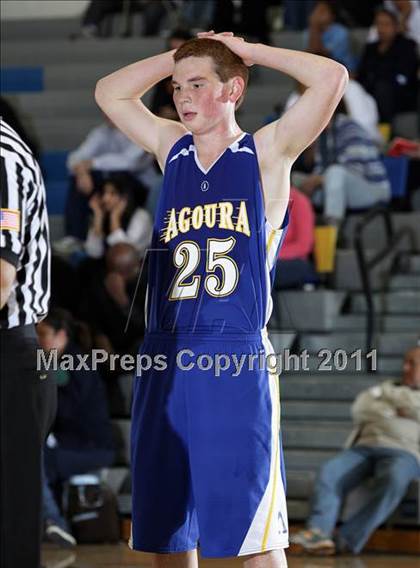 Thumbnail 1 in Notre Dame vs. Agoura (Burbank Tip-off Classic Final) photogallery.