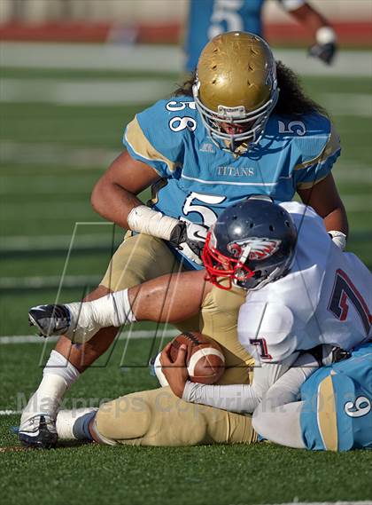 Thumbnail 3 in Pleasant Grove vs. Burbank (CIF SJS D1 Playoffs) photogallery.