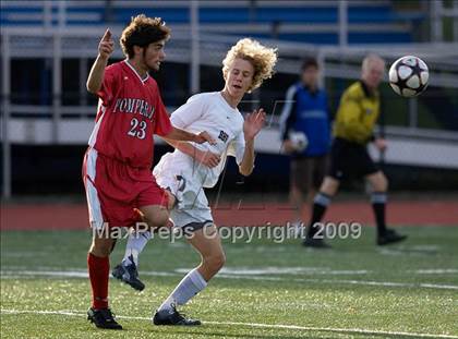Thumbnail 2 in Brookfield vs Pomperaug (SWC Quarterfinals) photogallery.