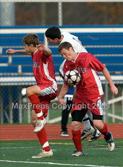 Thumbnail 1 in Brookfield vs Pomperaug (SWC Quarterfinals) photogallery.