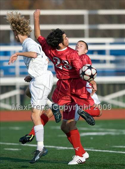 Thumbnail 1 in Brookfield vs Pomperaug (SWC Quarterfinals) photogallery.