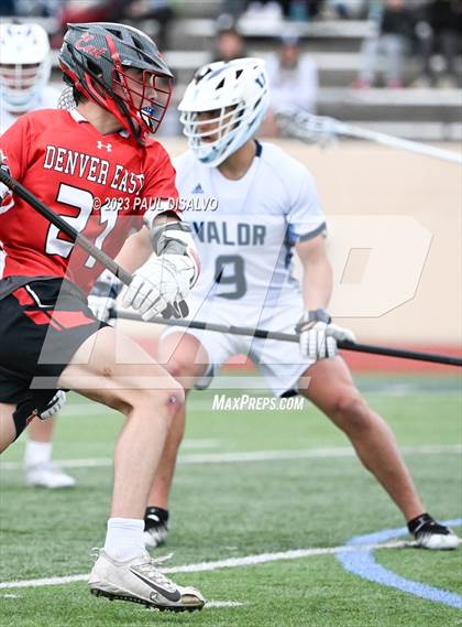 Thumbnail 1 in Denver East @ Valor Christian (CHSAA 5A 2nd Round) photogallery.