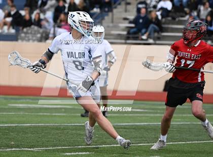 Thumbnail 1 in Denver East @ Valor Christian (CHSAA 5A 2nd Round) photogallery.