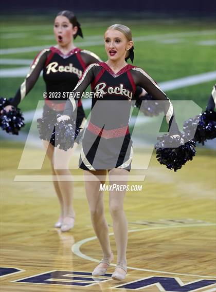 Thumbnail 2 in Rocky Mountain CHSAA Spirit Poms photogallery.