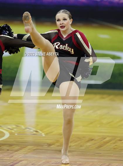 Thumbnail 3 in Rocky Mountain CHSAA Spirit Poms photogallery.