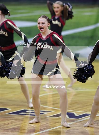 Thumbnail 2 in Rocky Mountain CHSAA Spirit Poms photogallery.