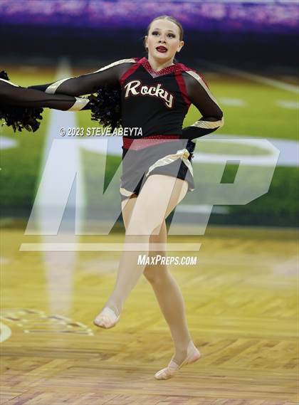 Thumbnail 2 in Rocky Mountain CHSAA Spirit Poms photogallery.