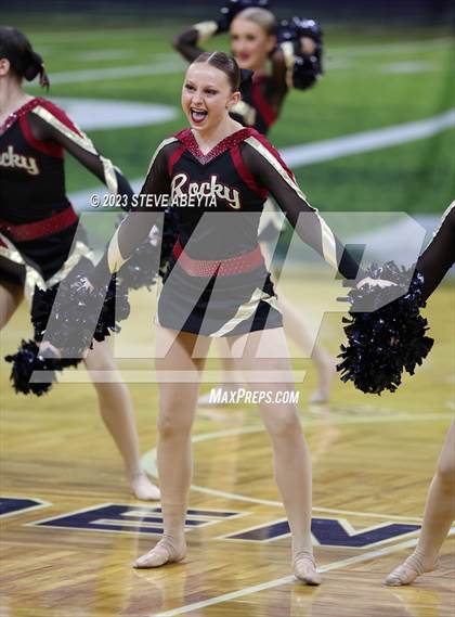 Thumbnail 3 in Rocky Mountain CHSAA Spirit Poms photogallery.